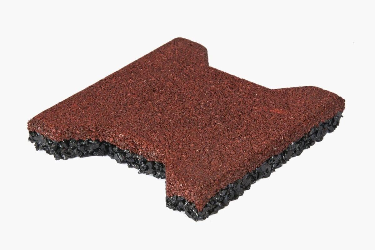 Rubber-DogBone-Paving Rubber Interlocking I-Mat