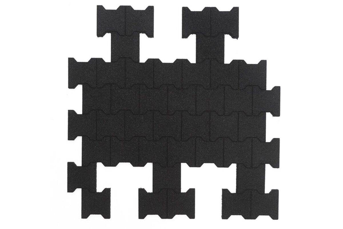 Rubber-Interlocking-I-Mat-black Rubber Interlocking I-Mat