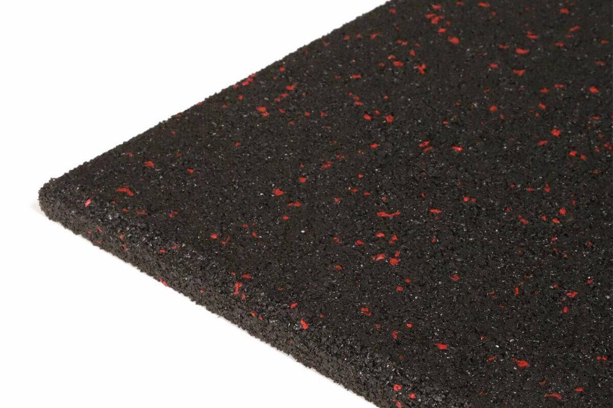 indoor-speckled-rubber-gym-tile-red rubber gym mats for sale