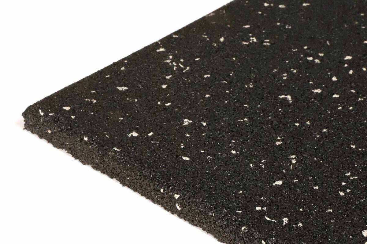 indoor-speckled-rubber-gym-tile-white rubber gym mats for sale