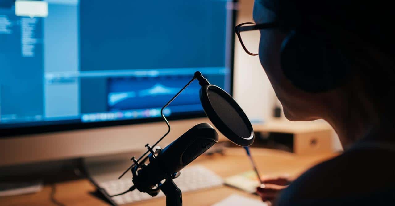 The equipment for the home sound studio