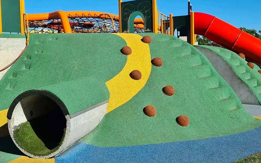 safe surfacing for playgrounds